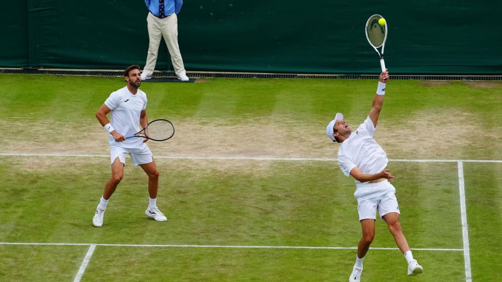 Horacio Zeballos junto a Granollers ya son semifinalistas de Wimbledon en dobles