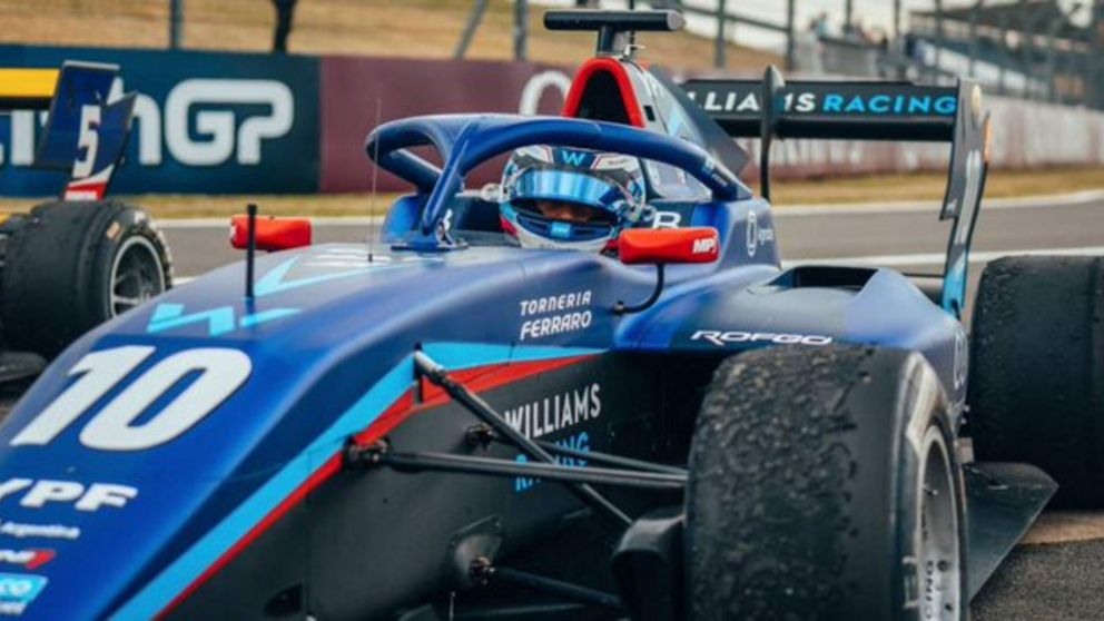 Fórmula 3: Franco Colapinto finalizó octavo en Silverstone
