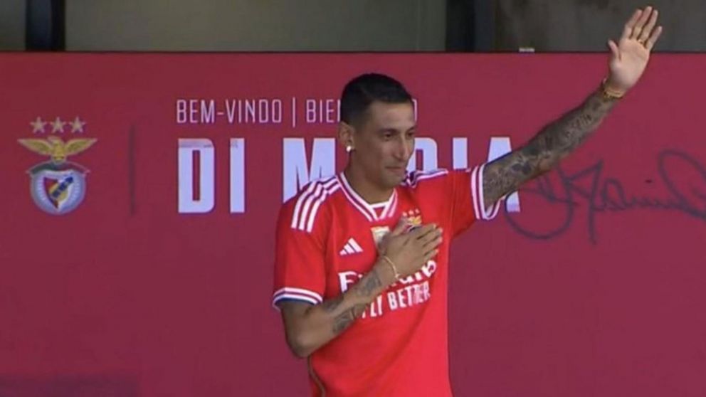 ¡Locura total por Ángel Di María en Portugal!: el tremendo recibimiento de los hinchas de Benfica