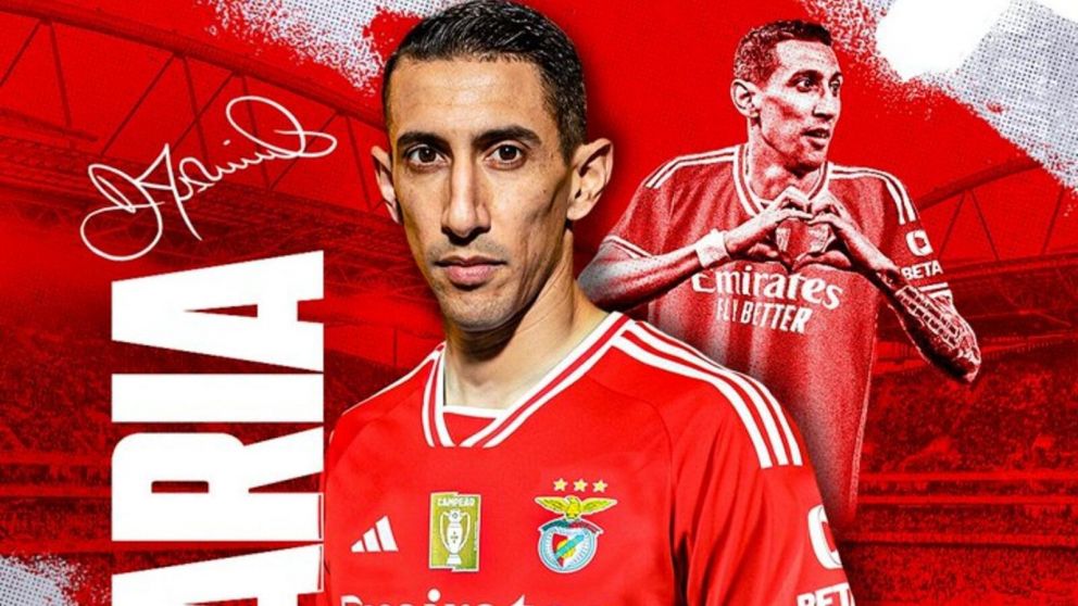 Ángel Di María regresa a su vieja amor: Benfica lo presentó como nuevo refuerzo