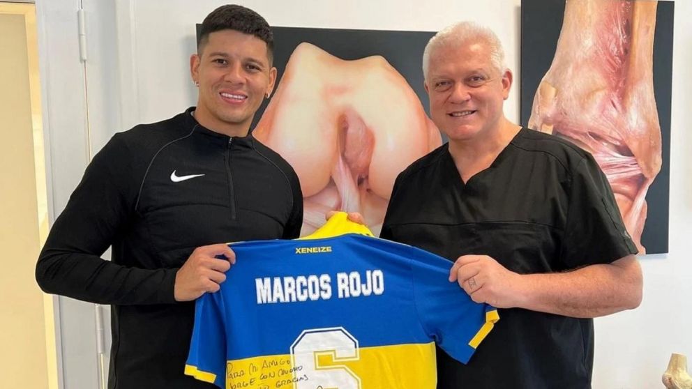 El médico de Boca se refirió a los lesionados y dejó una fuerte frase sobre Marcos Rojo