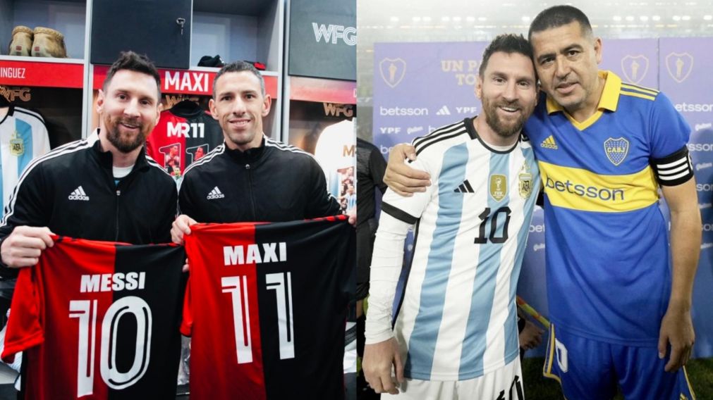 Messi public� un emotivo posteo tras las despedidas de Maxi Rodr�guez y Riquelme