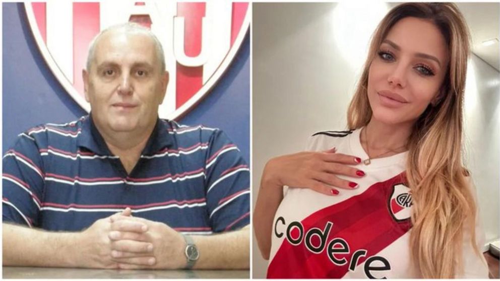 ¡Insólito!: El presidente de Unión hizo un comentario desafortunado sobre Evangelina Anderson, la esposa de Demichelis