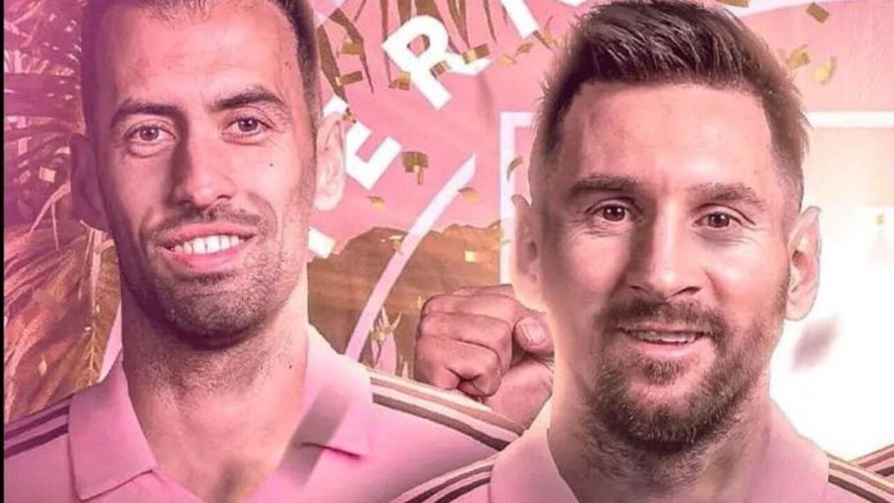 Bombazo: Sergio Busquets y Messi jugar�n juntos en el Inter Miami