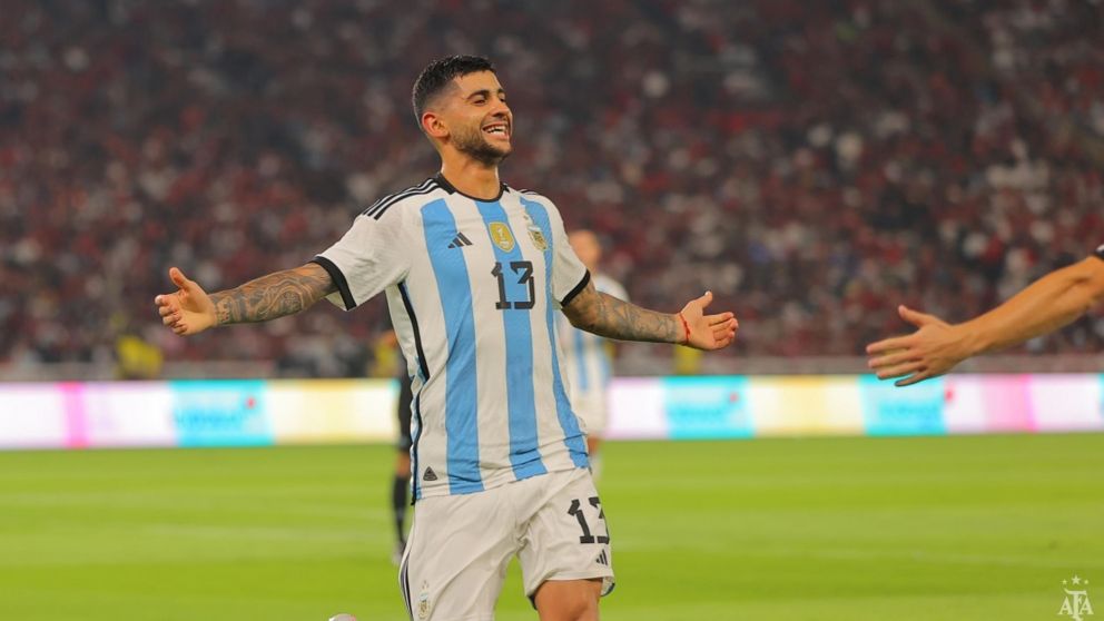 Argentina le ganó a Indonesia y llega afilada a las Eliminatorias