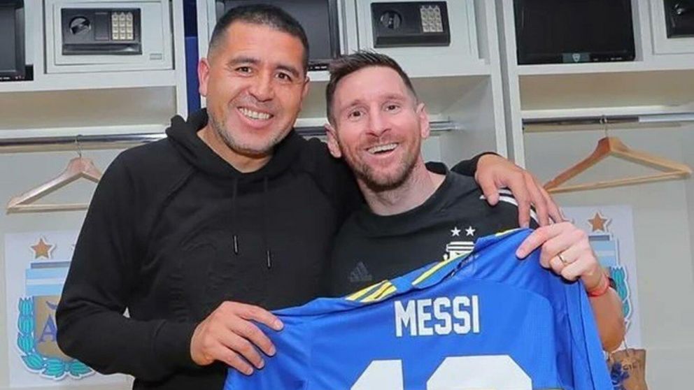 ¡Bombazo!: Riquelme anunció que Messi estará en su partido despedida