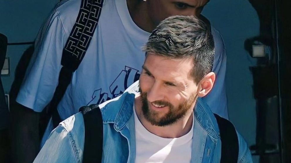 Lionel Messi ya está en China para el amistoso de la Selección Argentina ante Australia