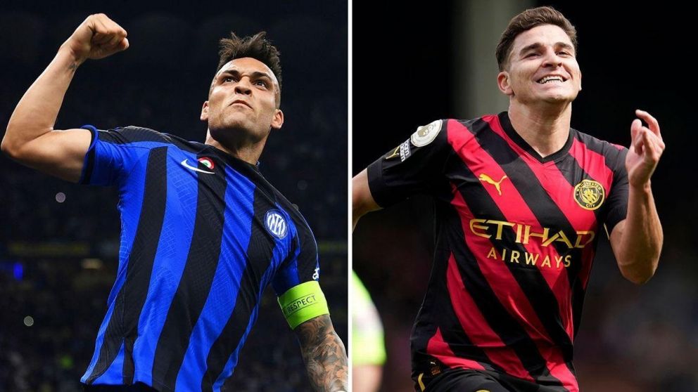 Champions League: Inter y Manchester City juegan la final con Lautaro Mart�nez y Juli�n �lvarez como figuras principales