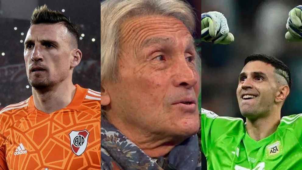 El Loco Gatti liquidó a Franco Armani por su nivel en River y destacó a Dibu Martínez