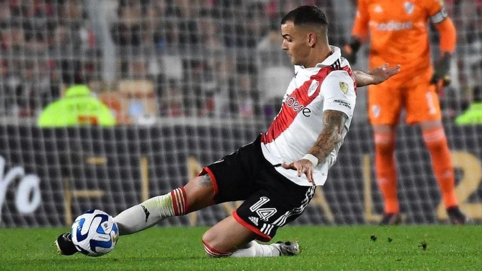 González Pirez habló de la polémica mano en el partido de River y Fluminense: qué dijo
