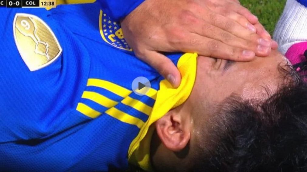 �Lo lamenta Boca!: El llanto desconsolado de Langoni tras sufrir una nueva lesi�n ante Colo Colo