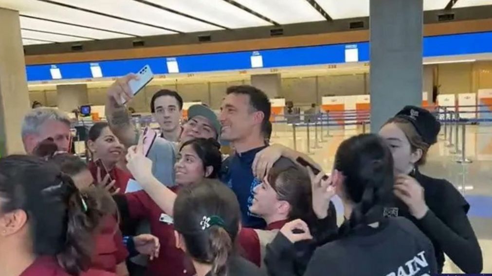 Lionel Scaloni inici� la gira de la Selecci�n Argentina por Asia con mucha ilusi�n: fotos, mensajes y gran apoyo
