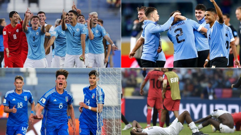 Se definieron los cruces de semifinales del Mundial Sub 20: quiénes se enfrentan