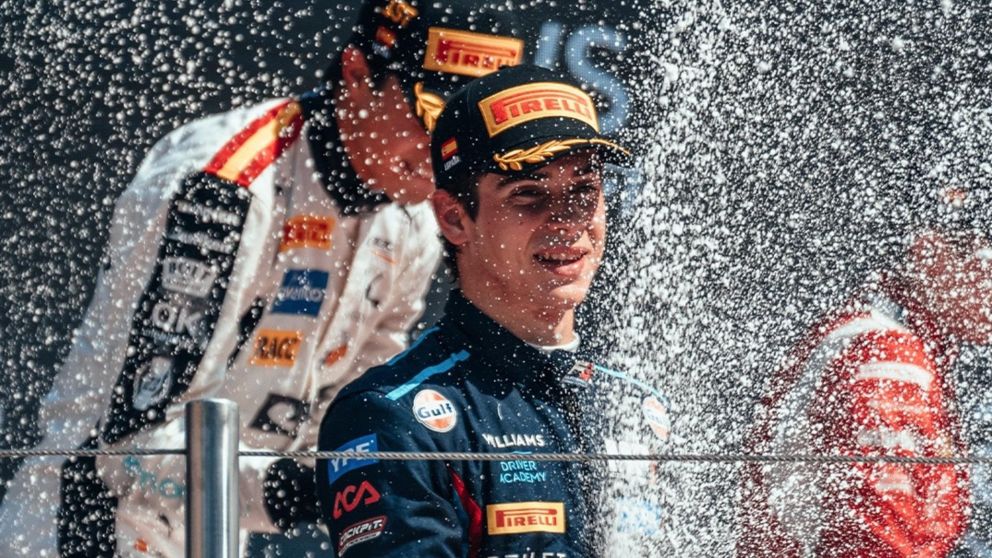 Franco Colapinto tuvo hoy su mejor carrera en Fórmula 3: los detalles