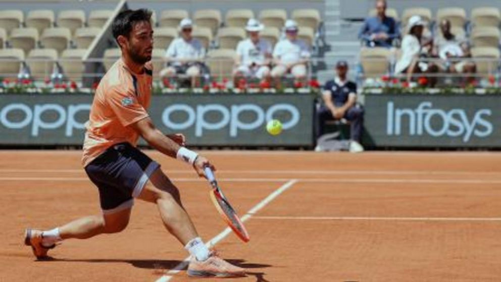 Genaro Olivieri cayó ante Holger Rune y quedó eliminado de Roland Garros