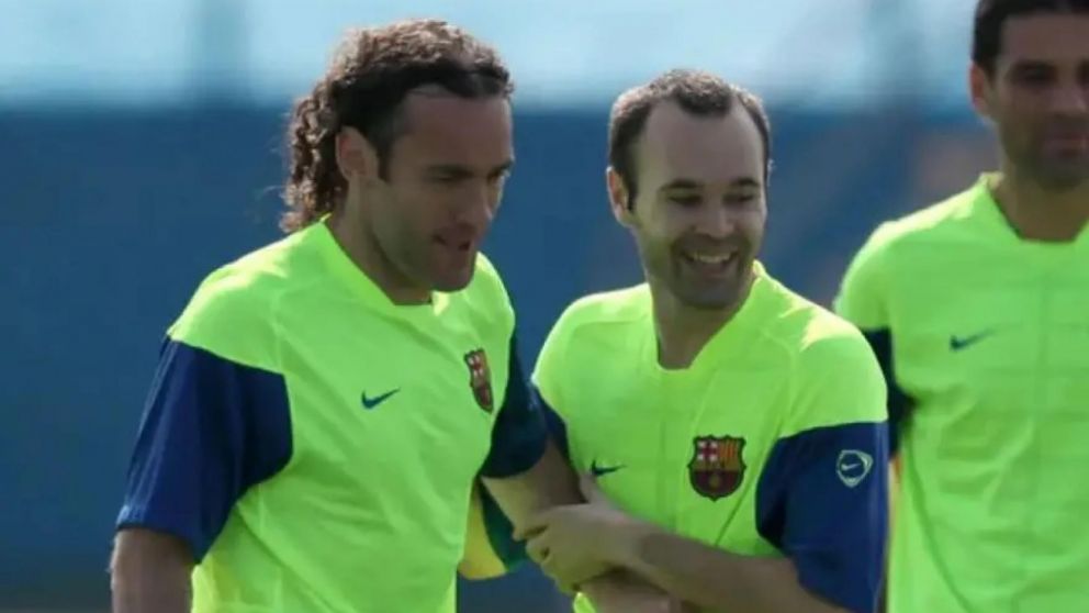 Gabriel Milito tentó a Iniesta para jugar en Argentinos Juniors