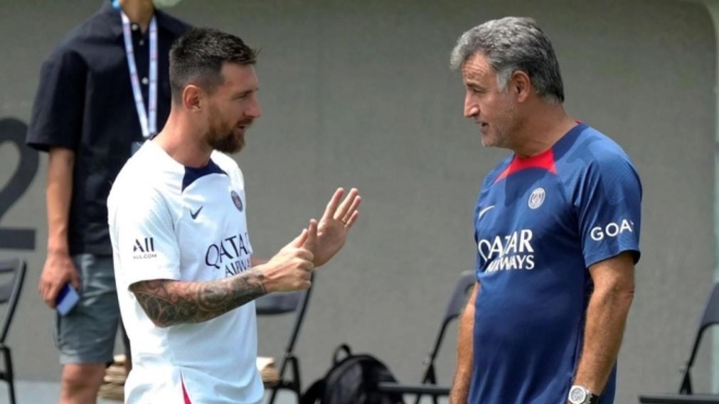 PSG desmintió lo que dijo Galtier sobre la partida de Messi
