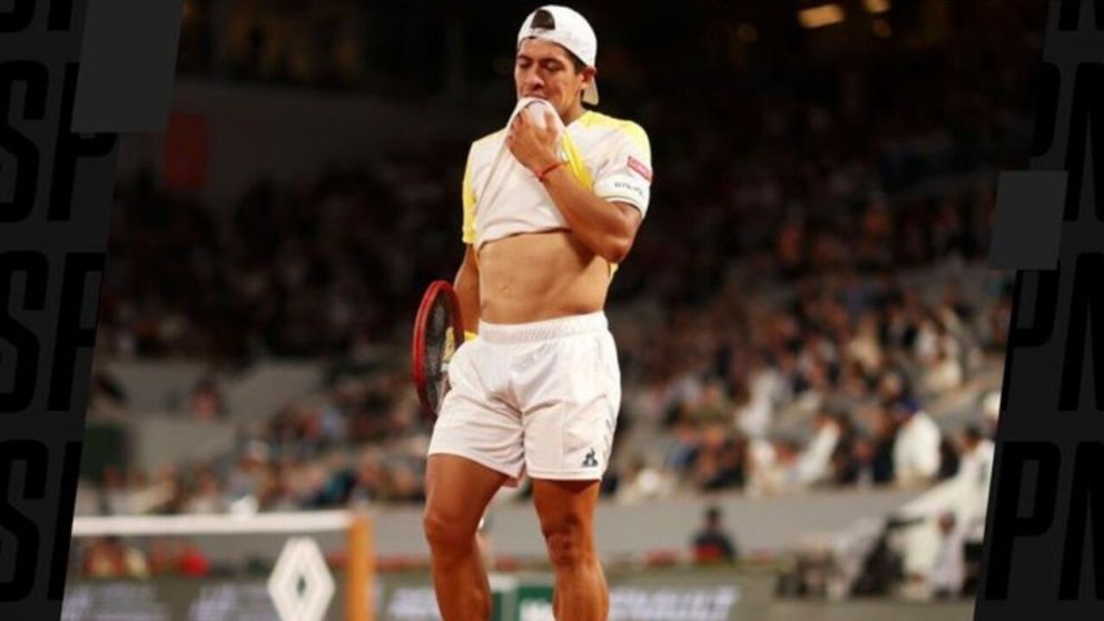 Sebastián Báez no podrá dormir: perdió un partido increíble ante Gael Monfils y se marchó de Roland Garros