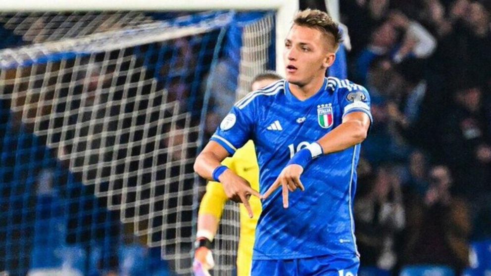 Mateo Retegui fue nuevamente convocado para la Selección de Italia
