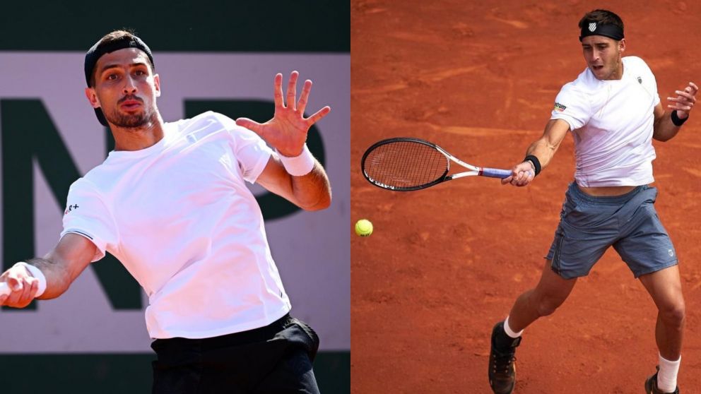 Cachín y Etcheverry cerraron una gran jornada para los argentinos en Roland Garros