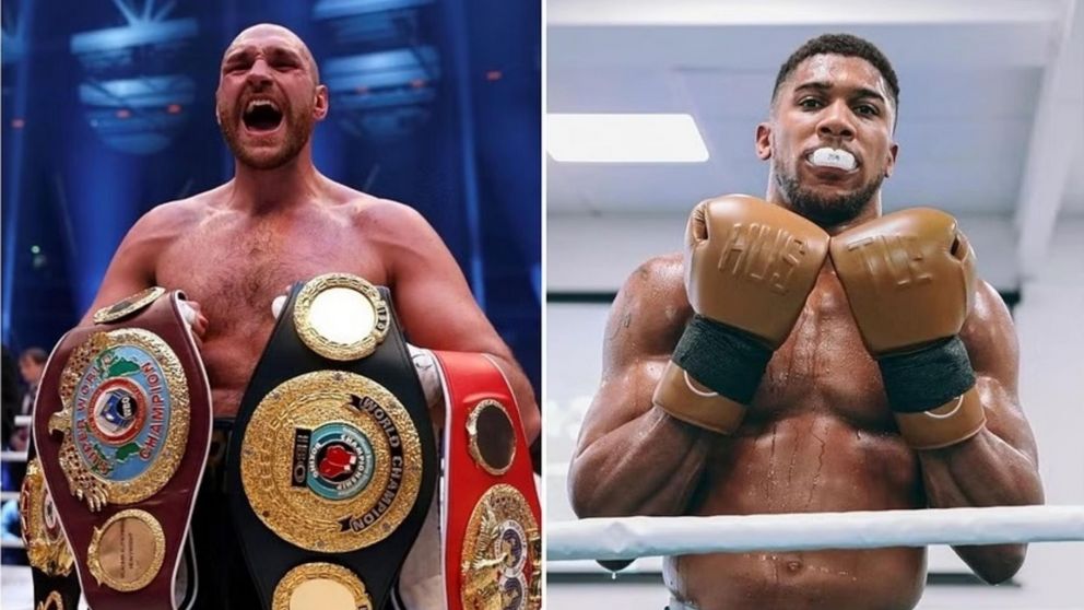 Tyson Fury le propone un combate a Anthony Joshua