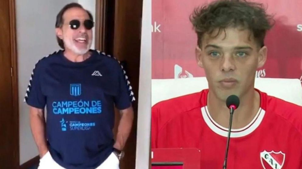 Santiago Maratea le hizo un desesperado pedido a Guillermo Francella para Independiente