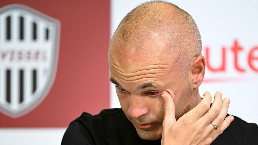 Iniesta se va de Japón y sorprendió al mundo del fútbol con un impactante anuncio
