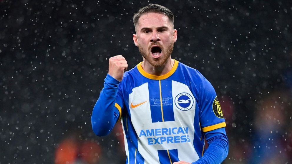Alexis Mac Allister jugó su último partido como local con el Brighton: su despedida con números asombrosos y su futuro