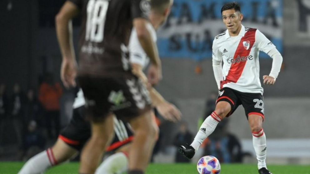 River está feliz: Matías Kranevitter volvió a jugar en el Monumental justo en el día de su cumpleaños