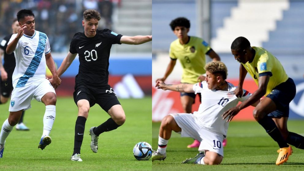 Mundial Sub 20: Nueva Zelanda venció a Guatemala y Estados Unidos le ganó a Ecuador