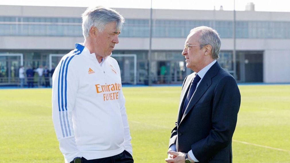 Ancelotti se reunió con Florentino Pérez y definió su futuro en el Real Madrid