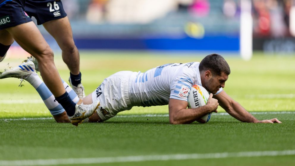 Los Pumas 7s debutaron en el Seven de Londres venciendo a Japón