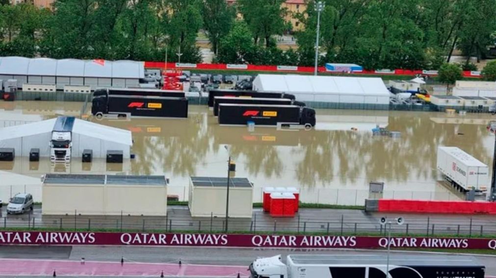Fórmula 1: se suspendió el GP de Emilia Romagna por las inundaciones y muertes en Imola