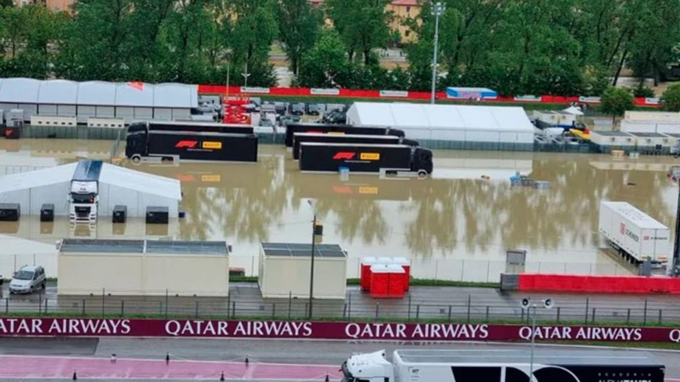 Fórmula 1: se suspendió el GP de Emilia Romagna por las inundaciones y muertes en Imola