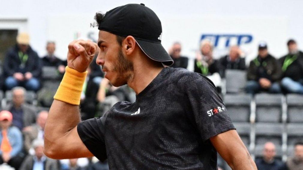 Francisco Cer�ndolo despach� al local Jannik Sinner del Masters 1000 de Roma: "fue una de las victorias m�s importantes"