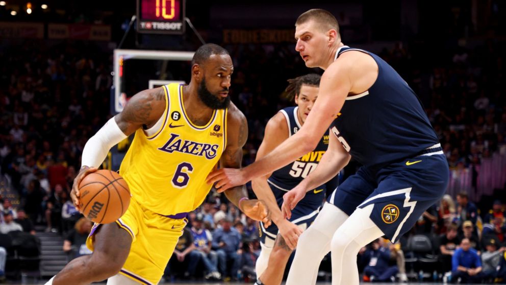 NBA: Los Angeles Lakers visita a Denver Nuggets en el primer cruce de la serie final del Oeste