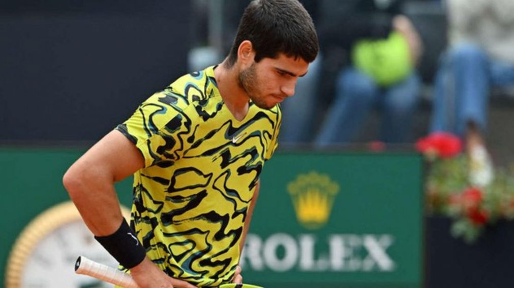 Alcaraz es eliminado del Masters 1000 de Roma por un desconocido Morozsan