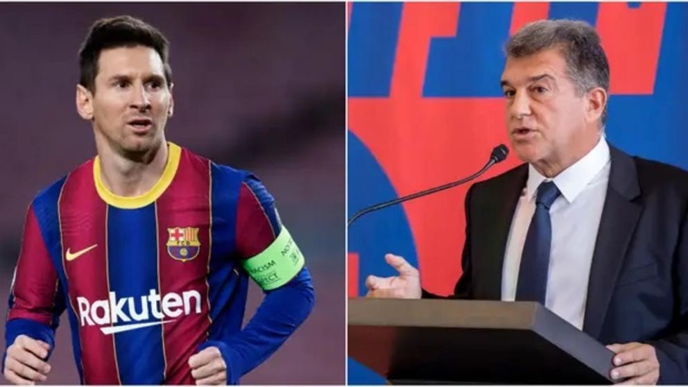 Laporta admiti� que dio un paso clave para la vuelta de Messi al Barcelona