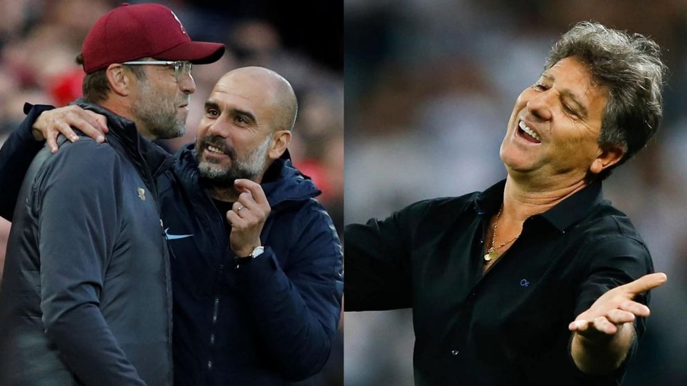 Renato Gaúcho liquidó a Guardiola y a Klopp y criticó a Ancelotti: “Es muy fácil…”