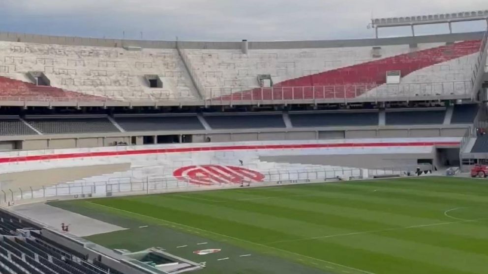 River avanza en las obras del Estadio Monumental con un detalle más que importante