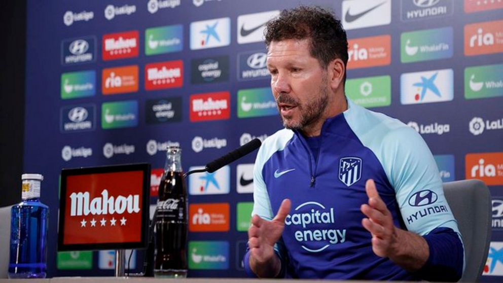 Simeone y su extraña reflexión sobre el puesto en el que quiere quedar con el Atlético de Madrid