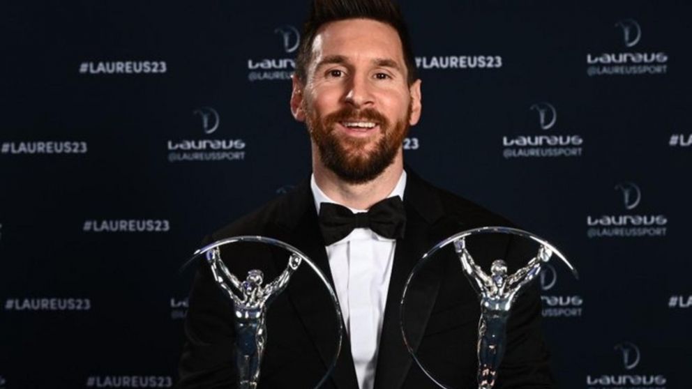 Lionel Messi sigue sumando reconocimientos: fue elegido el deportista del año en los Premios Laureus