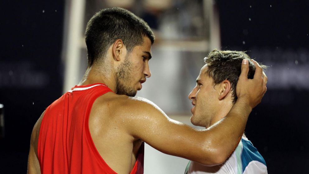 Alcaraz será número 1 del mundo al inicio de Roland Garros y Schwartzman cae en el abismo