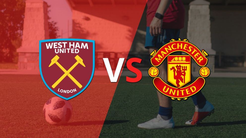 Ya rueda el balón entre West Ham United y Manchester United en el estadio London Stadium