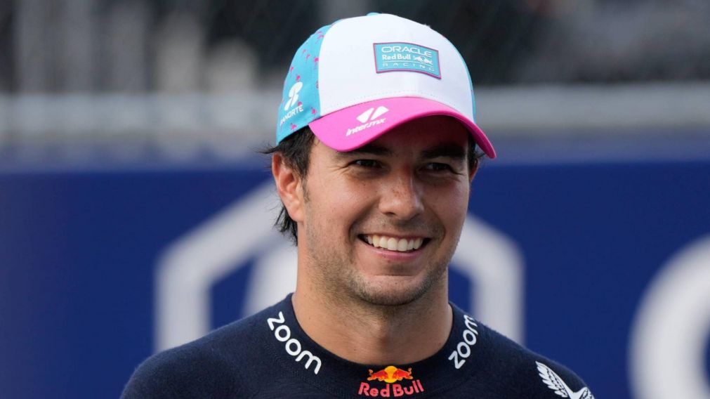 Checo P�rez larga primero en el Gran Premio de Miami de F1