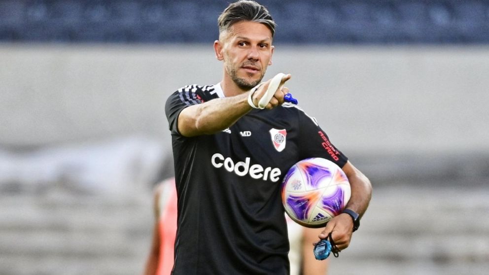 River hoy: Demichelis sigue con una gran duda para el Superclásico con Boca