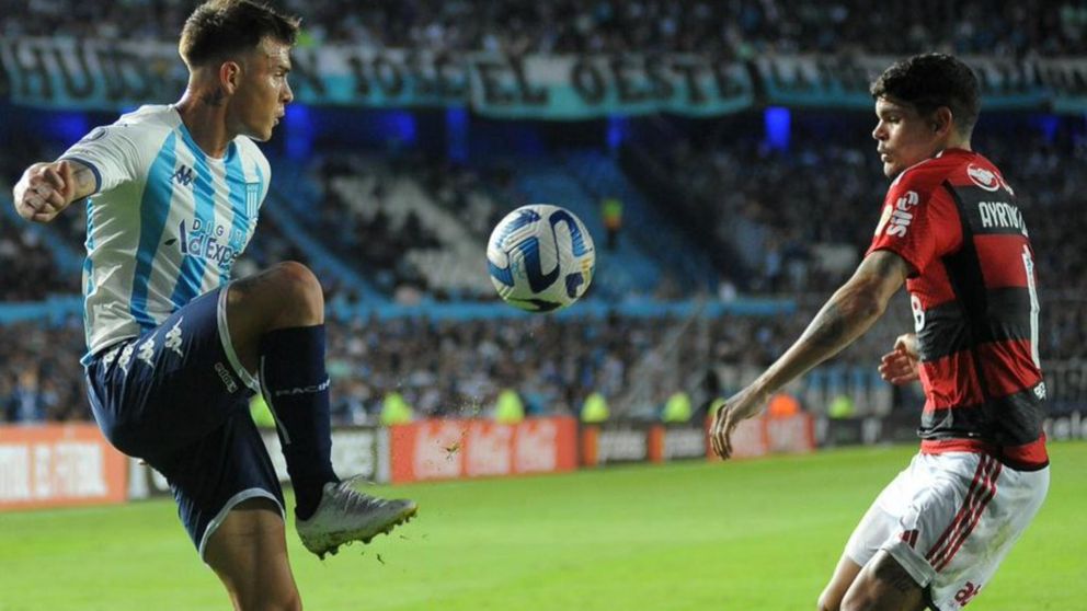 Racing, remendado, empat� con Flamengo por la Copa Libertadores y ya paladea la clasificaci�n en su grupo