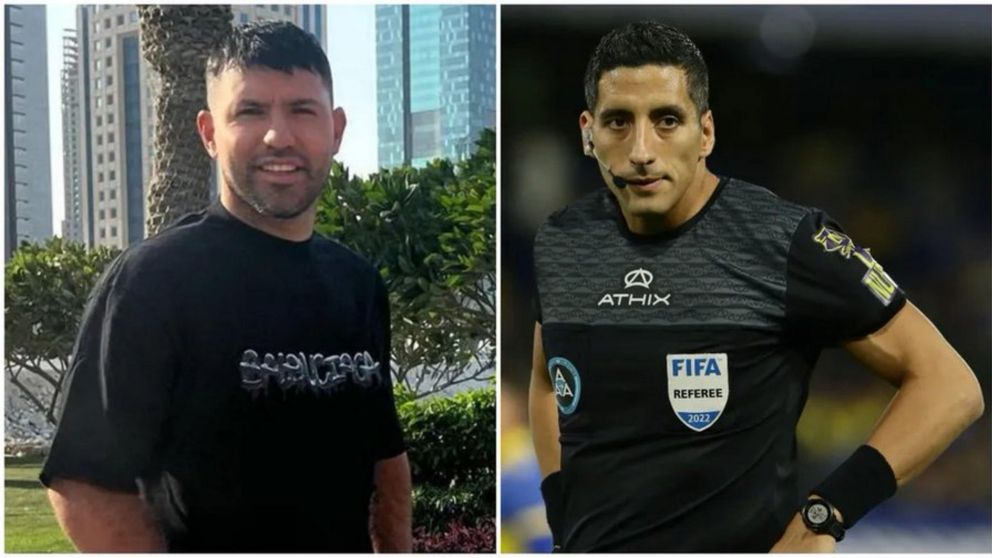 El Kun Agüero fue denunciado por “incitación a la violencia” contra el árbitro del clásico entre Independiente y Racing