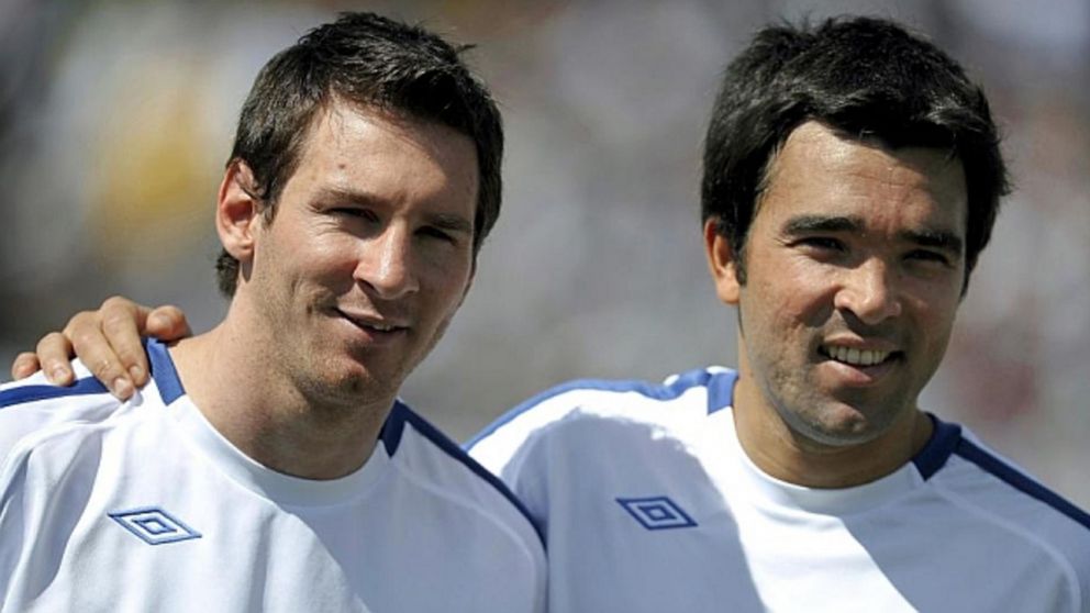 Deco, amigo de Messi, cerca de ser el nuevo director de fútbol de Barcelona