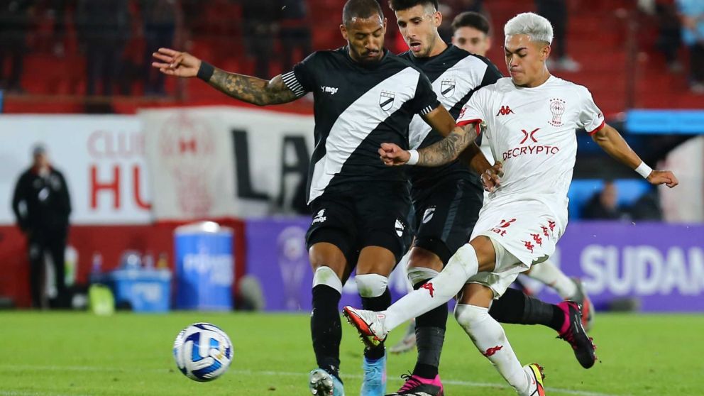 Copa Sudamericana: Hurac�n empat� con Danubio en un atrapante encuentro
